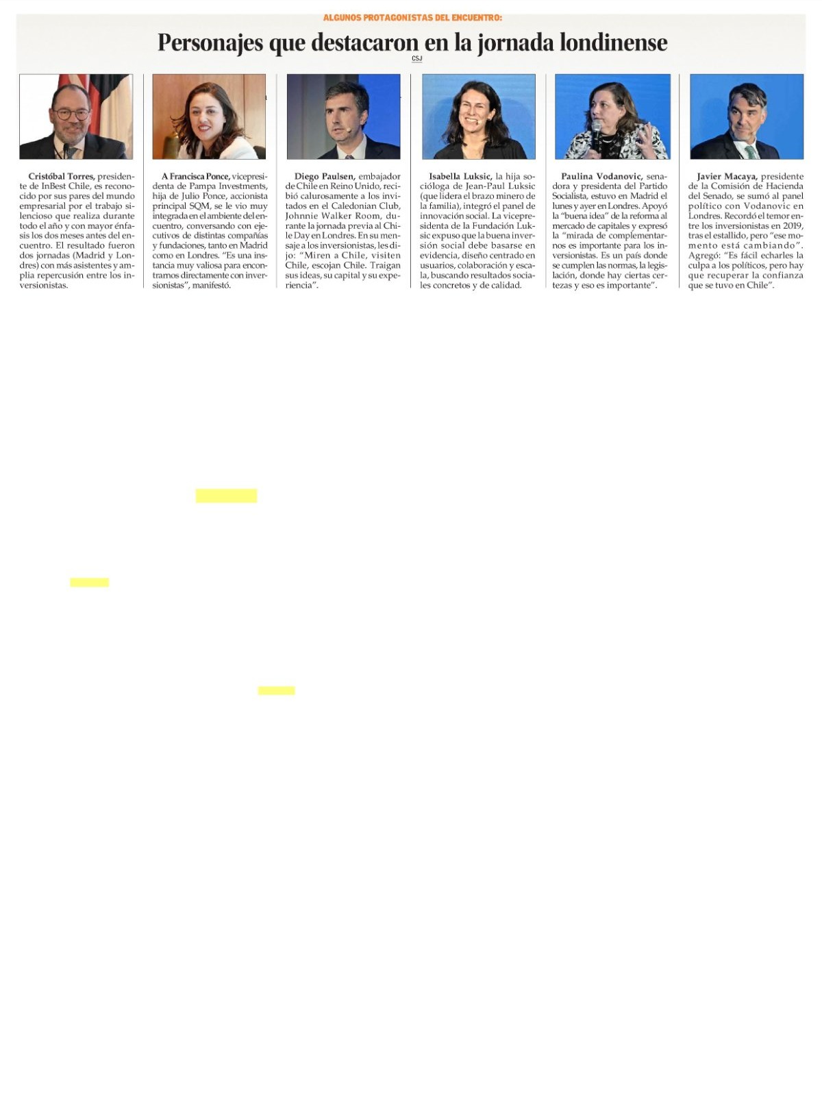Recorte de prensa: El Mercurio (B), 17 de septiembre de 2026