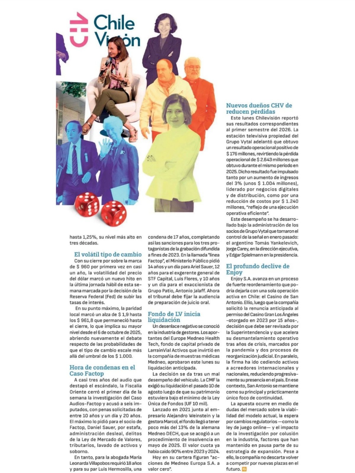 Recorte de prensa: Diario Financiero (Señal DF), 19 de septiembre de 2026 (2)